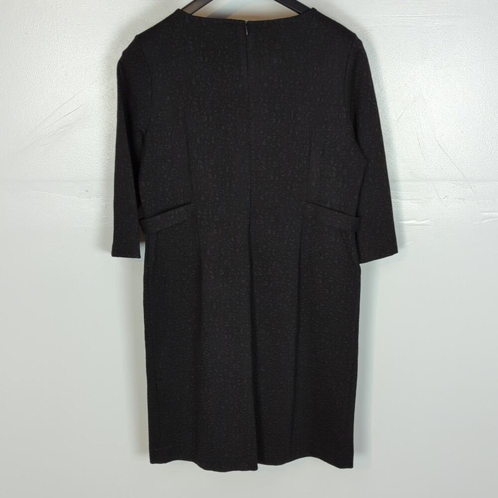 Chico's NWT Ponte Jacquard Sheath Dress - Picture 6 of 11